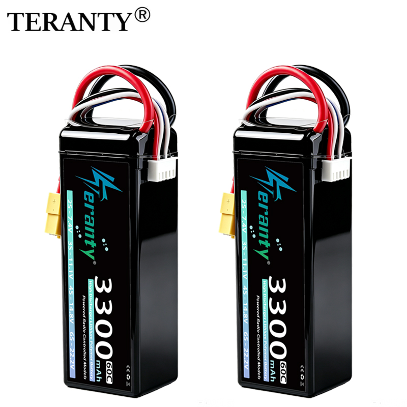 Drone Battery Plate - Batteria Lipo TERANTY 4S 3300mAh 14.8V