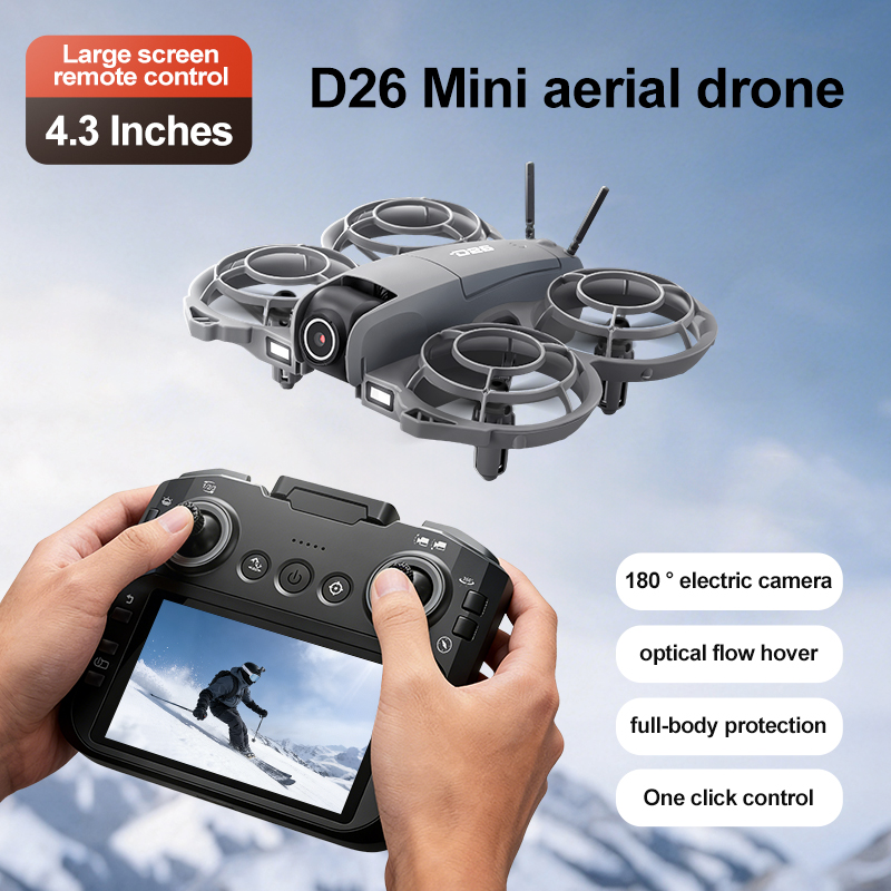 Drone D26 4K HD Aereo 180° °   - Drone Battery Charger recensione e prezzo