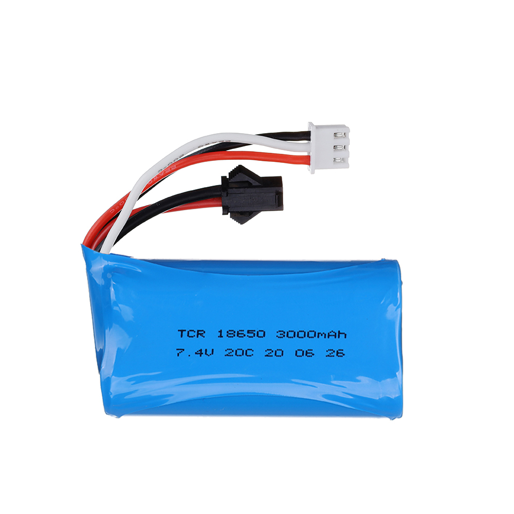 7.4 V 3000 mAh 18650 batteria  - Drone Battery Lipo recensione e prezzo