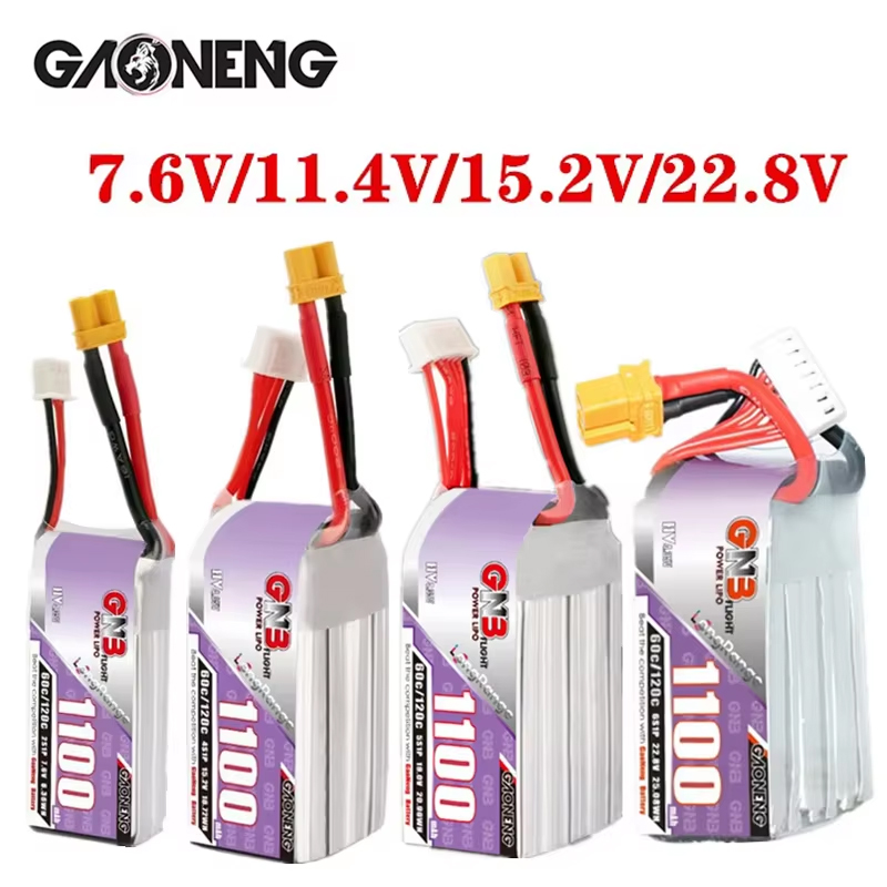 GNB 1100mAh 2S 3S 4S 6S 60C/12 - Drone Battery 6S recensione e prezzo